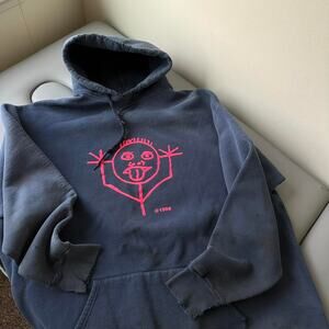 intage 90s Graphic Faded Thrashed Heavyweight Sweatshirt